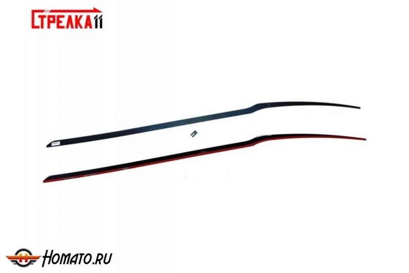 Премиум водостоки дефлекторы лобового стекла Шевроле Траверс 2 2017-2024