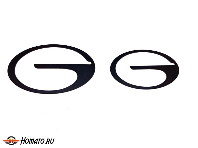 Накладки на логотип для GAC GS4 2025+ | 2 штуки, декор