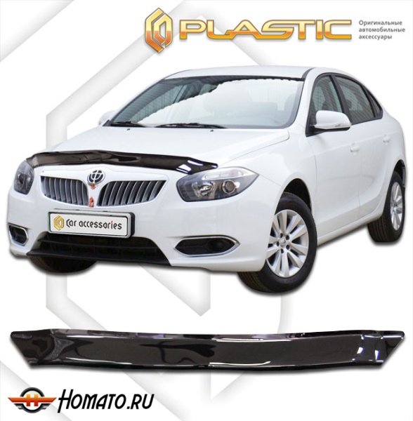 Дефлектор капота Brilliance H530 2013- | черный