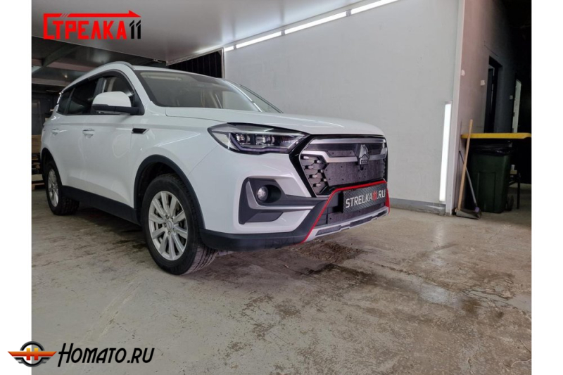 Зимняя защита радиатора VGV U70 Pro | на стяжках