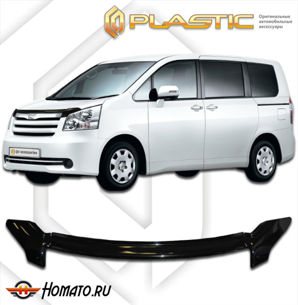 Дефлектор капота Toyota Noah 2007-2013 | черный
