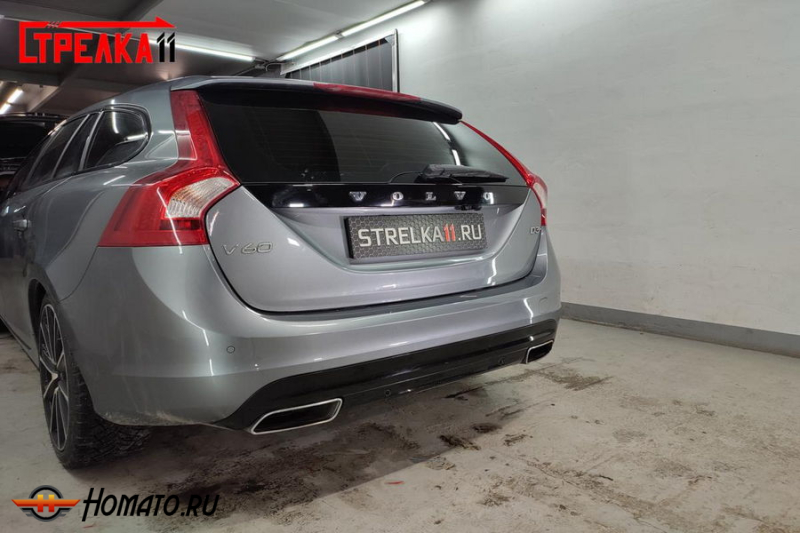 Защита задней камеры VOLVO V60 1 2014-2019 рестайл