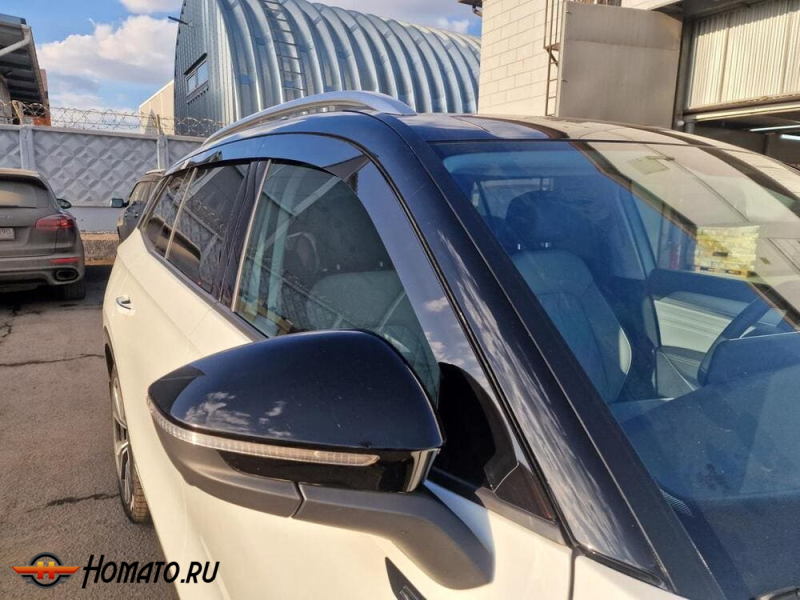 Дефлекторы Фольксваген Тавендор | из 6 частей, премиум, плоские, 2D