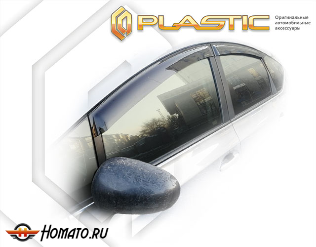 Дефлекторы ветровики Toyota Prius Alpha 2011-2021 (ZVW40W, ZVW41W)