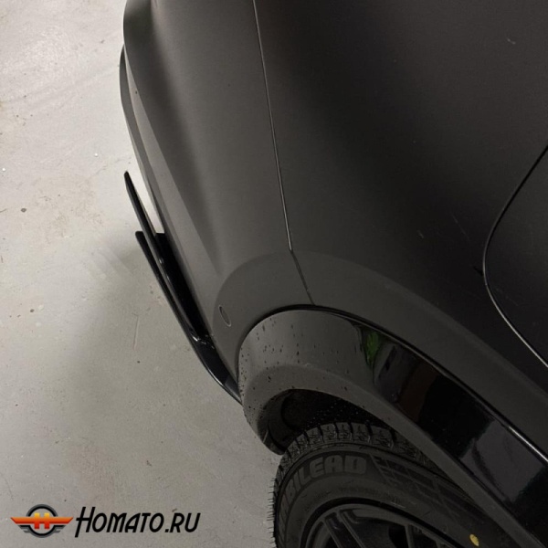 Элероны на низ заднего бампера для Geely Monjaro 2023+ | Character