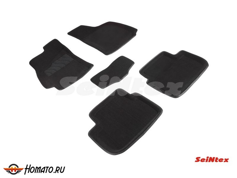 3D коврики Chevrolet Lanos 2005-2009 | Премиум | Seintex