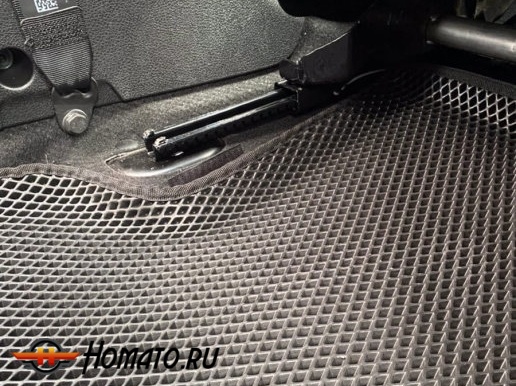 ЕВА ковры в салон для Renault Sandero (2007-2014) | 3D с бортиками