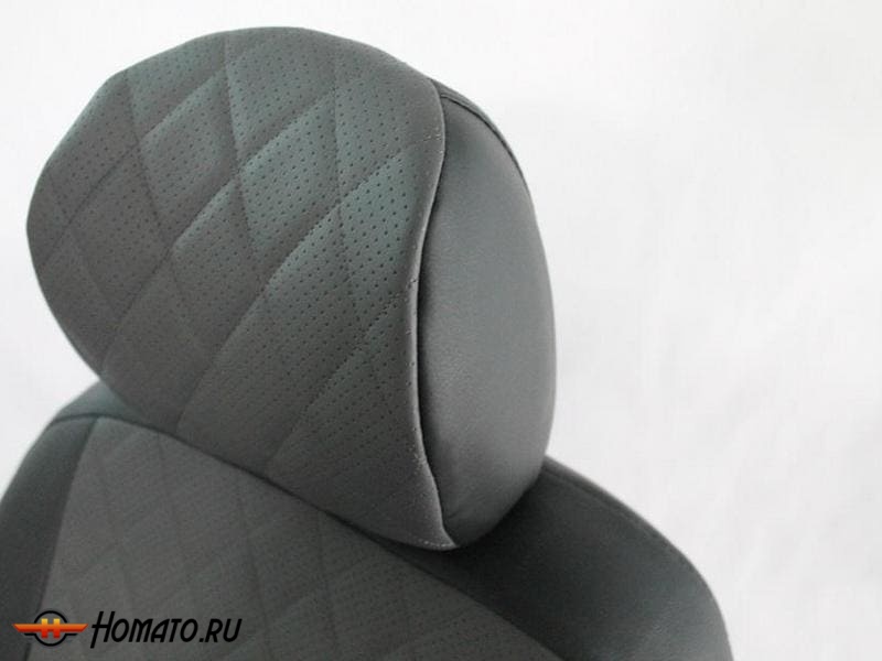 Чехлы на сиденья Nissan Qashqai II 2014- | экокожа, Seintex