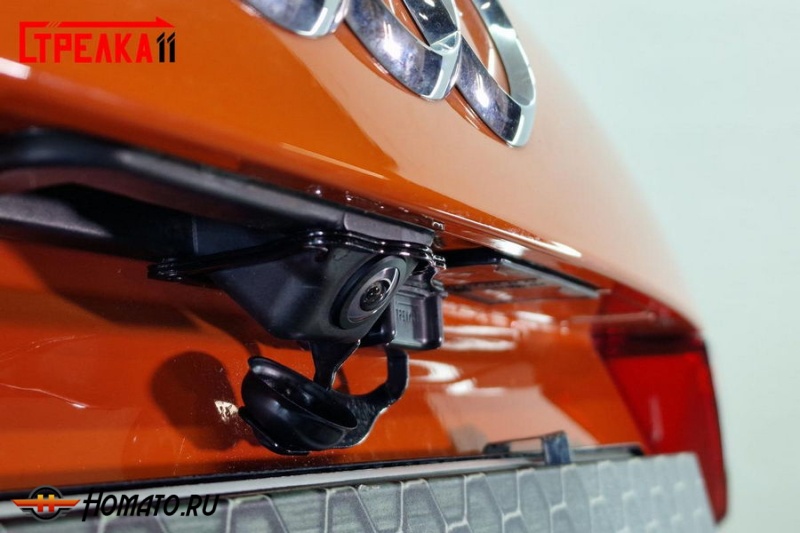 Защита задней камеры Audi Q3 (F3) 2019+