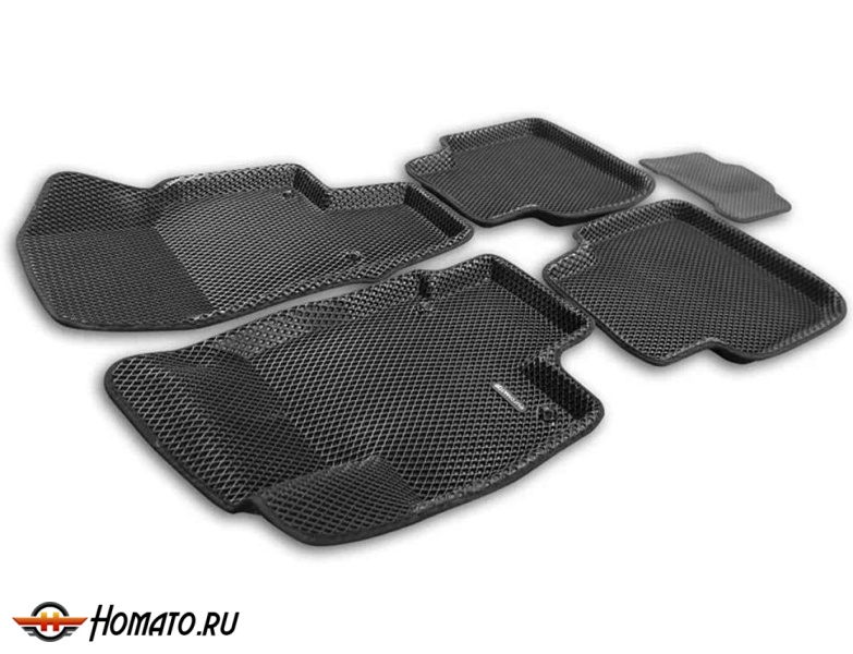 3D EVA коврики Volkswagen Tiguan L Pro 2024+ (Китай) | с бортами, Euromat 3D