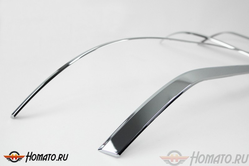 Хром накладки задних фонарей для Kia Optima K5 2010-2013