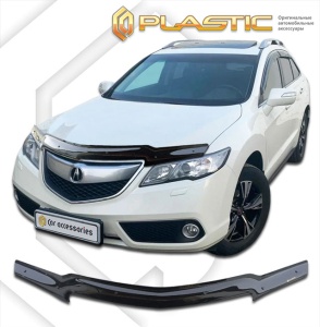 Дефлектор капота Acura RDX 2 2012-2018 (TB3, TB4) | черный