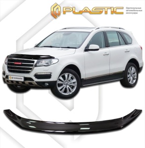 Дефлектор капота Haval H8 2015- | черный