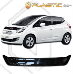 Дефлектор капота Kia Venga 2011-2017 | черный