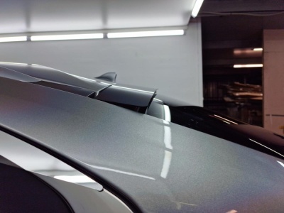 Козырек на крышку багажника для Haval F7x 2019-2024 | 1 штука, декор