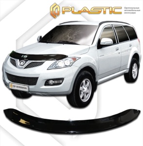 Дефлектор капота Great Wall Hover H5 2011-2016 | черный