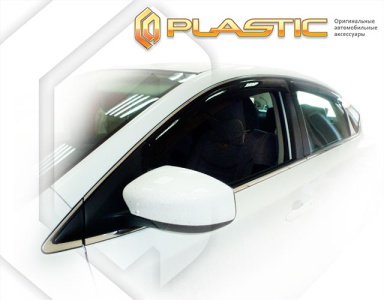 Дефлекторы ветровики Nissan Sentra 2012- (B17)