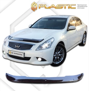 Дефлектор капота Infiniti G35 2006-2009 (V36) | черный
