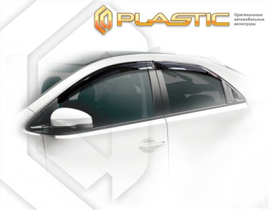 Дефлекторы ветровики Honda Civic 9 (5D) 2012-