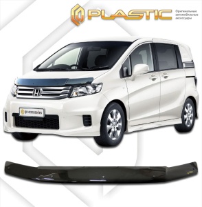 Дефлектор капота Honda Freed Spike 2010-2014 | черный