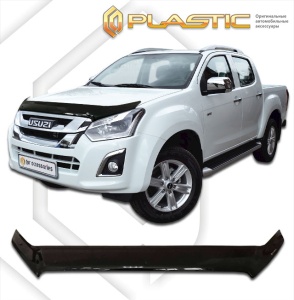 Дефлектор капота Isuzu D-max 2017-2021 (TFR) | черный
