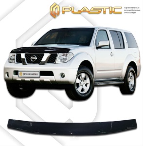 Дефлектор капота Nissan Pathfinder 2011-2014 | черный