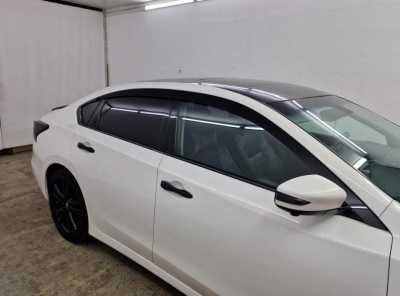 Дефлекторы Nissan Teana 3 (L33) 2013+ | из 6 частей, премиум, плоские, 2D