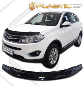 Дефлектор капота Chery Tiggo 5 2014-2020 | черный
