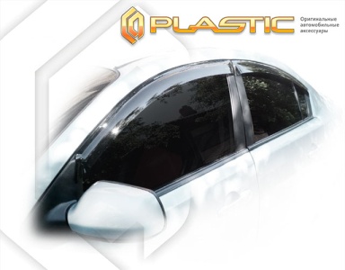 Дефлекторы ветровики Mazda 3 BK седан 2004-2009