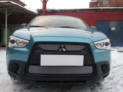 Защита радиатора для Mitsubishi ASX (2010-2012) дорестайл | Стандарт