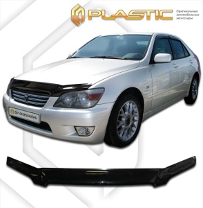 Дефлектор капота Toyota Altezza 2001-2005 (E10, E15) | черный