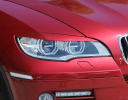 Реснички на фары для диодных (LED) фар BMW X6 E71 (2010-2014)