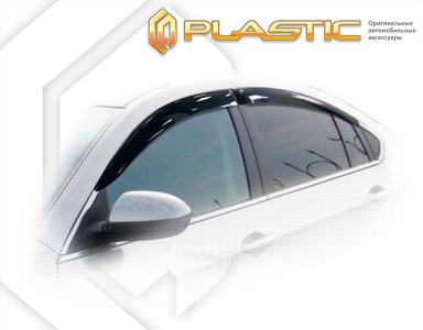 Дефлекторы ветровики Mazda 6 седан 2007-2012 (GH)