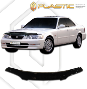 Дефлектор капота Honda Inspire 2 1995-1998 (VA1-VA3) | черный