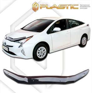 Дефлектор капота Toyota Prius 2015+ | черный