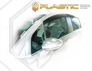 Дефлекторы ветровики Citroen C3 хэтчбэк 5d 2009-2013 (A51)