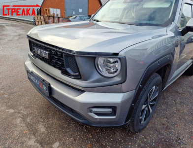 Накладки на капот для Haval H7 2025+ | 2 штуки, декор