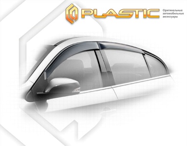 Дефлекторы ветровики Renault Fluence 2009-