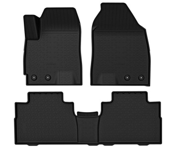 Коврики Soueast S07 (2WD) | полиуретановые, черные, Norplast