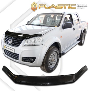 Дефлектор капота Great Wall Wingle 5 2012-2016 | черный