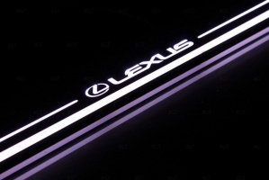 Накладки на пороги Premium Line для Lexus 564-44 мм