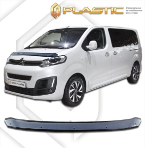 Дефлектор капота Citroen Jumpy 2017- | черный