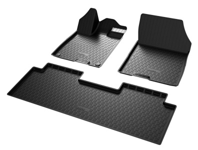 Коврики GAC GS4 2025+ (2WD) | полиуретановые, черные, Norplast