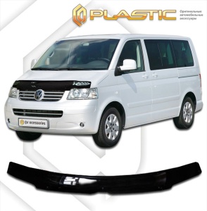 Дефлектор капота Volkswagen Caravelle T5 2003-2009 | черный