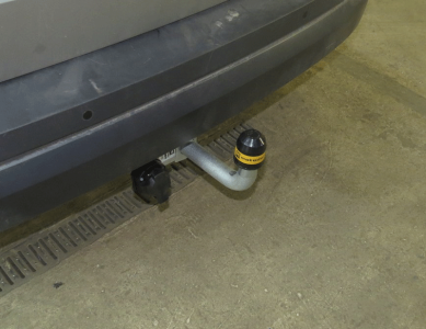 Фаркоп Skoda Karoq 2020- | шар A - оцинкованный, нагрузка 100/2000 | MOTODOR | 92305-A