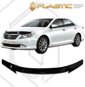Дефлектор капота Toyota Camry 50 2011-2014 (Европейская версия) | черный