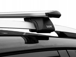 Багажник на крышу для Audi A6 Allroad C6 (2006-2011) универсал | на рейлинги | LUX Классик и LUX Элегант