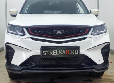 Накладки на передний бампер для Belgee X50 | 2 штуки, декор