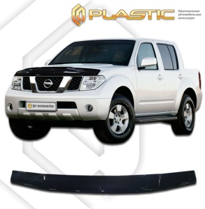 Дефлектор капота Nissan Navara 2011-2014 | черный