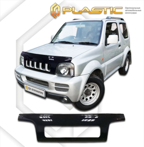 Дефлектор капота Suzuki Jimny 1998-2005 | exclusive, черный